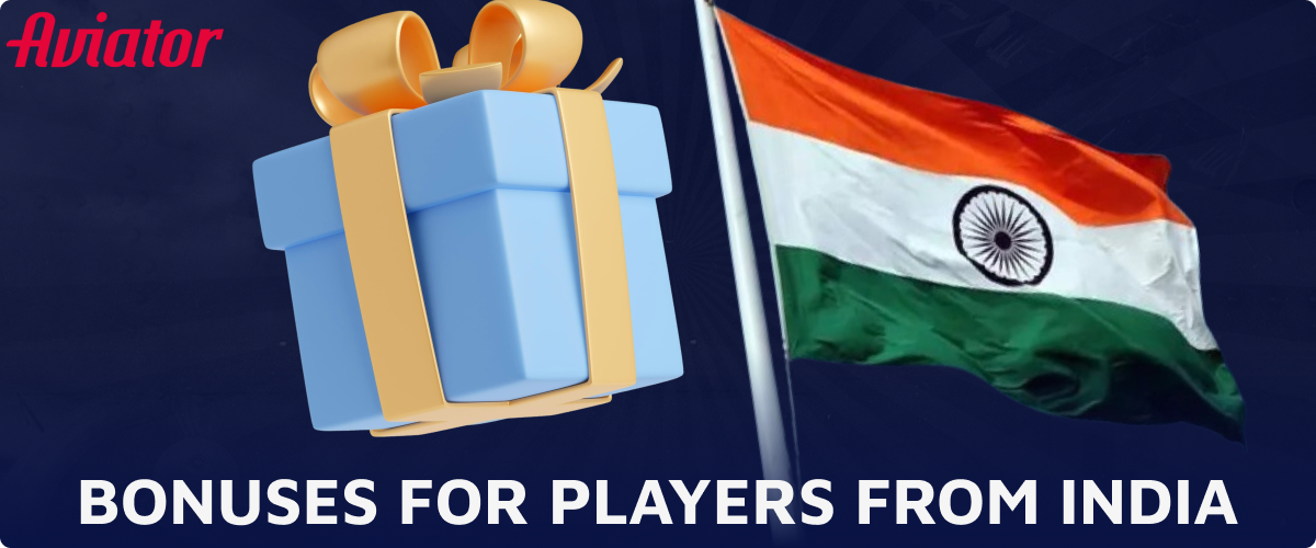 Bonuses available for Aviator app players from India